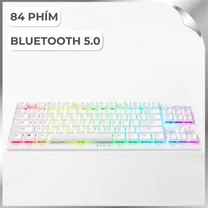 Bàn Phím Cơ Bluetooth Razer DeathStalker V2 Pro Tenkeyless White Edition Linear Red Switch