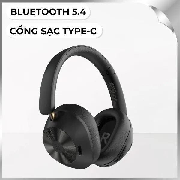 Tai nghe Bluetooth Chụp Tai OneOdio A5 - Đen