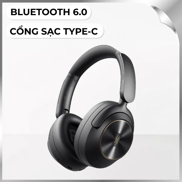 Tai nghe Bluetooth Chụp Tai OneOdio A6 - Đen