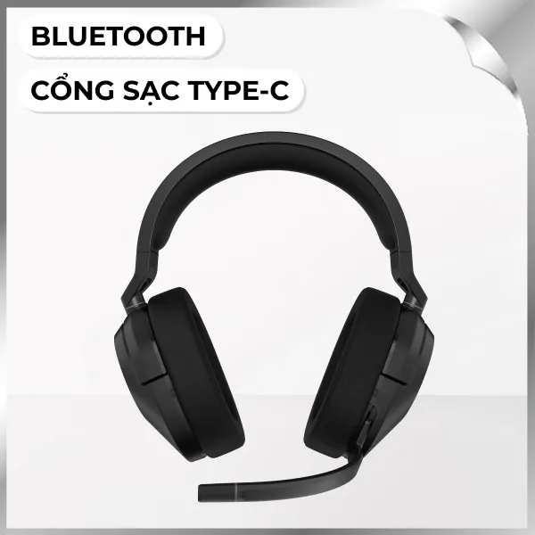 Tai nghe Bluetooth Chụp Tai Corsair HS55 Carbon/CA-9011280-AP