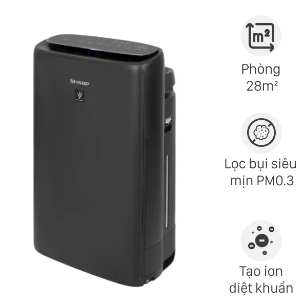 Máy lọc không khí tạo ẩm Sharp KI-N40V-H 29W