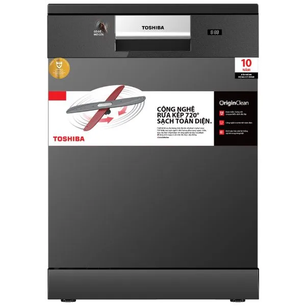 Máy rửa chén độc lập Toshiba DW-15F7(G)-VN