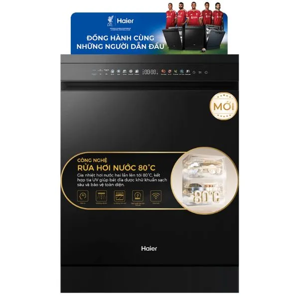 Máy rửa chén độc lập Haier HDWA18-686BK3VN