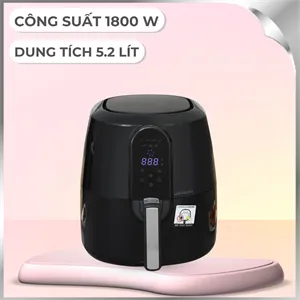 Nồi chiên không dầu Lock&Lock 5.2 lít EJF351BLK