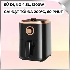 Nồi chiên không dầu Gaabor 4.5 lít GA-M45A02