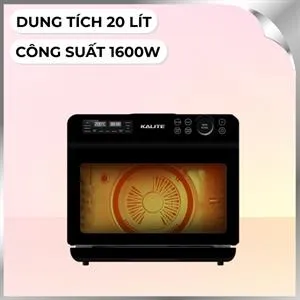 Lò chiên không dầu hết hợp hấp Kalite 20 lít Fusion Pro