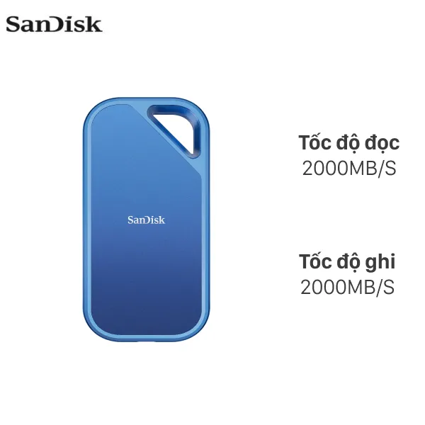 Ổ cứng SSD 1TB Sandisk Creator Extreme Pro Portable SDSSDE81C