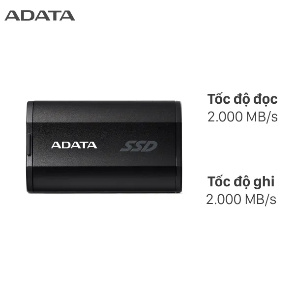 Ổ cứng SSD 1TB Adata Portable SD810