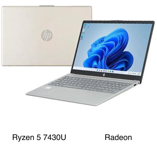 HP 15 fc0085AU - A6VV8PA (R5 7430U, 16GB, 512GB, Full HD, Win11)