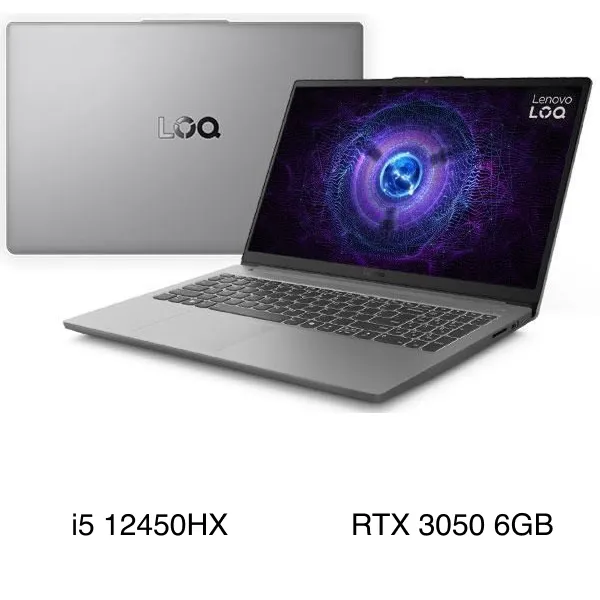 Lenovo Gaming LOQ 15IAX9E - 83LK0079VN (i5 12450HX, 16GB, 512GB, RTX 3050 6GB, Full HD 144Hz, Win11)
