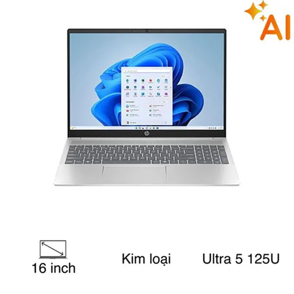 HP Pavilion 16 af0055TU - AY8C4PA (Ultra 5 125U, 16GB, 512GB, WUXGA, OfficeHS+365, Win11)
