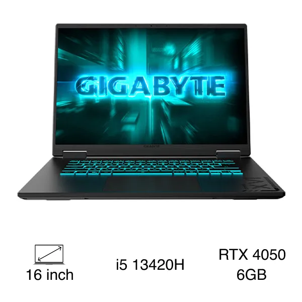 GIGABYTE Gaming A16 GA6H - GAMING-A16-CMHH2VN893SH (i5 13420H, 16GB, 512GB, RTX 4050 6GB, WUXGA 165Hz, Win11)
