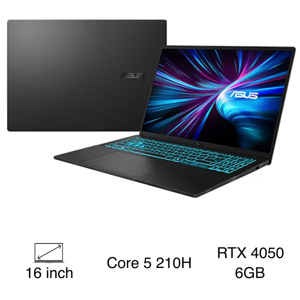 Asus Gaming V16 V3607VU - RP192W (Core 5 210H, 16GB, 512GB, RTX 4050 6GB, WUXGA 144Hz, Win11)
