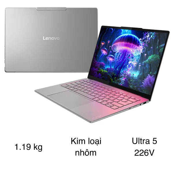 Lenovo Yoga Slim 7 OLED 14ILL10 - 83JX0086VN (Ultra 5 226V, 16GB, 512GB, 2.8K OLED 120Hz, OfficeH24, Win11)
