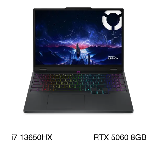 Lenovo Gaming Legion 5 15IRX10 - 83LY00HQVN (i7 13650HX, 16GB, 512GB, RTX 5060 8GB, WUXGA 165Hz, OfficeH24, Win11)