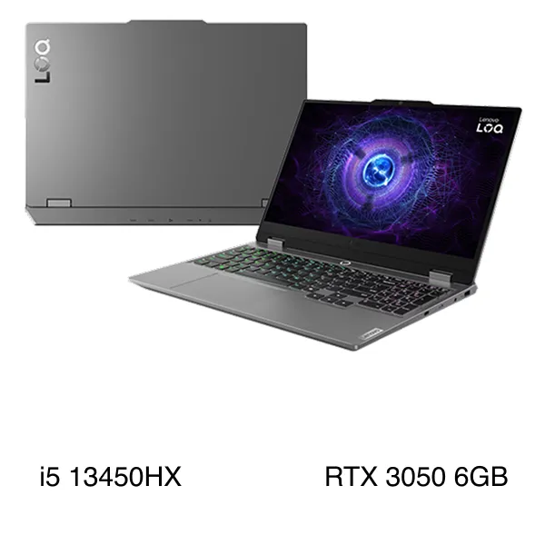 Lenovo Gaming LOQ 15IRX9 - 83DV01ANVN (i5 13450HX, 16GB, 1TB, RTX 3050 6GB, Full HD 144Hz, Win11)