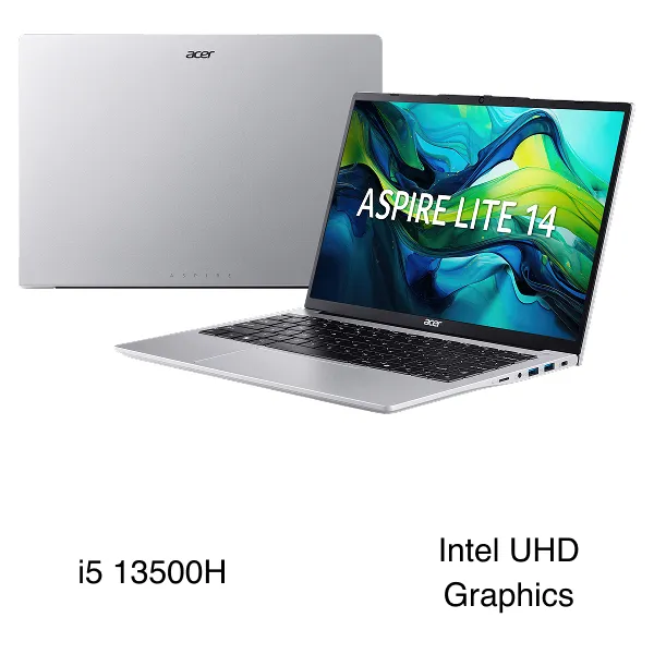 Acer Aspire Lite 14 AL14 71P 55P9 - NX.D7USV.001 (i5 13500H, 16GB, 512GB, Full HD+, Win11)