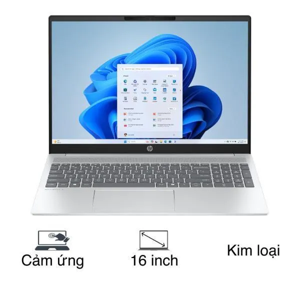 HP OmniBook 5 AI 16 af1052TU - C1MN6PA (Ultra 7 255U, 32GB, 512GB, WUXGA, Cảm ứng, OfficeH24, Win11)