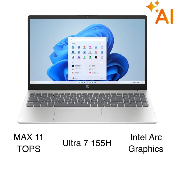 HP 15 fd1288TU - C2CV7PA (Ultra 7 155H, 16GB, 512GB, Full HD, Win11)