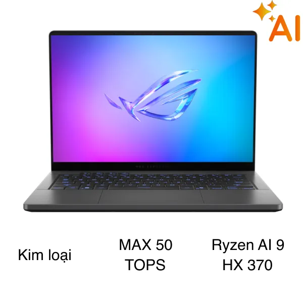 Asus Gaming ROG Zephyrus G14 GA403WM - QS051WS (R9 AI HX370, 32GB, 1TB, RTX 5060 8GB, 3K OLED 120Hz, OfficeH24+365B, Win11)