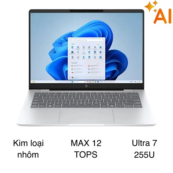 HP OmniBook 7 14 fr0027TU - C1MN1PA (Ultra 7 255U, 16GB, 512GB, 2K, OfficeH24+365, Win11)