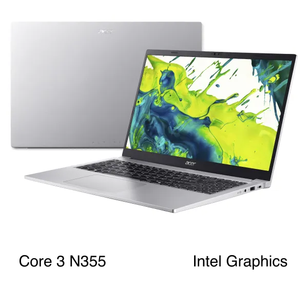 Acer Aspire Lite 15 AL15-33P-38BA - NX.D2KSV.001 (Core 3 N355, 8GB, 512GB, Full HD, Win11)