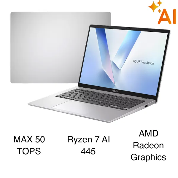 Asus Vivobook 14 M1407GA - LY270W (R7 AI 445, 16GB, 512GB, WUXGA, Win11)