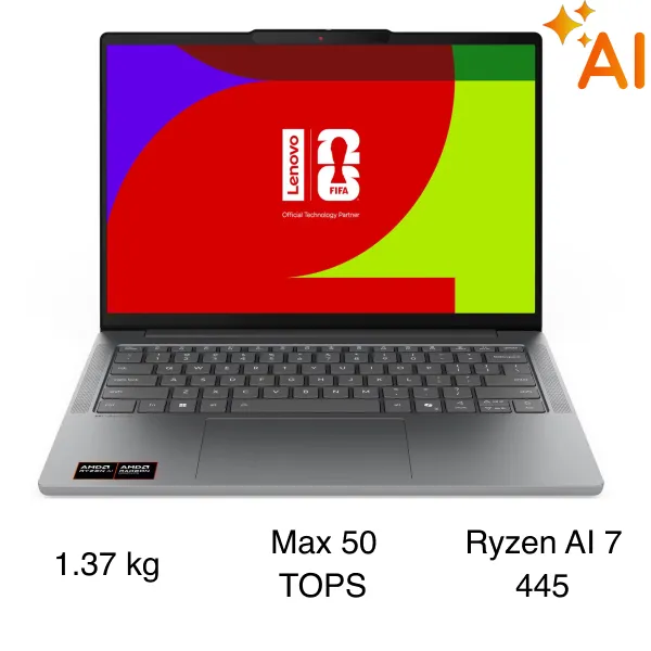 Lenovo Ideapad Slim 5 OLED 14AGP11 - 83S1003FVN (R7 445, 32GB, 512GB, WUXGA OLED, Win11)