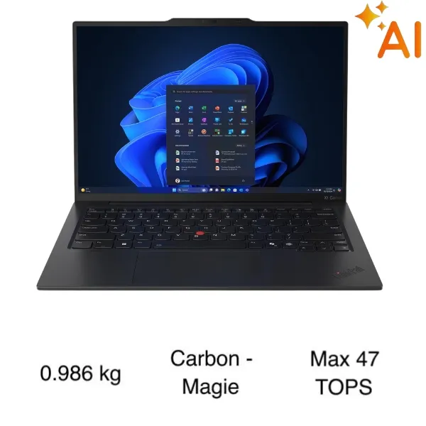 Lenovo ThinkPad X1 Carbon Gen 13 - 21NS010FVN (Ultra 7 256V, 16GB, 512GB, 2.8K OLED 120Hz, Win11Pro)