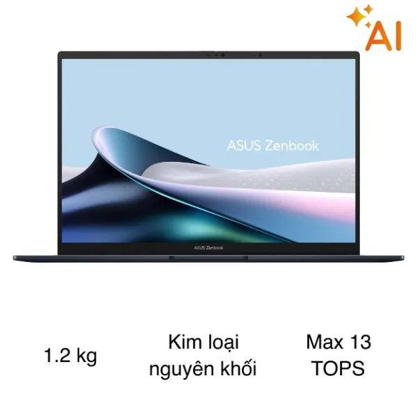 Asus ZenBook 14 UX3405CA - ST628W (Ultra 5 225H, 16GB, 512GB, 3K OLED 120Hz, Win11)
