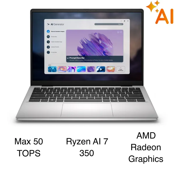 Dell 14 DC14255 - 71092477 (R7 350, 16GB, 1TB, Full HD+, OfficeHS24+365B, Win11)