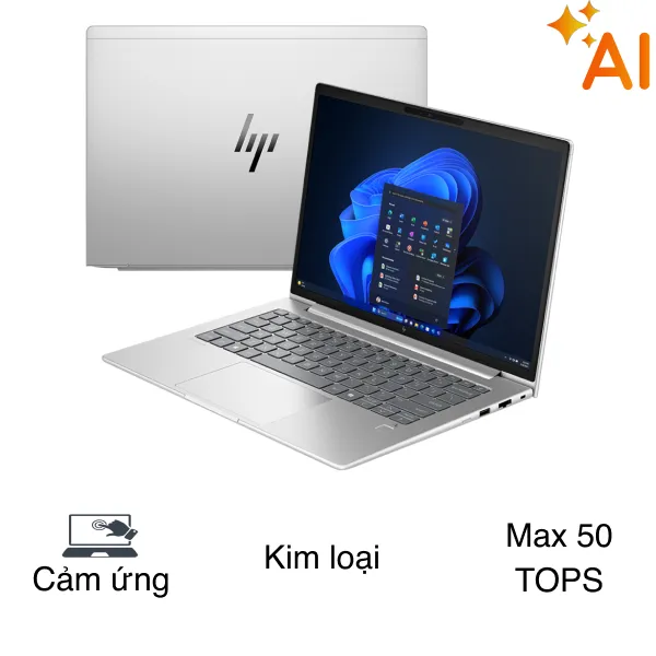 HP EliteBook 6 G1a 14 - C0CF2PT (R5 AI 340, 16GB, 512GB, WUXGA, Cảm ứng, Win11)