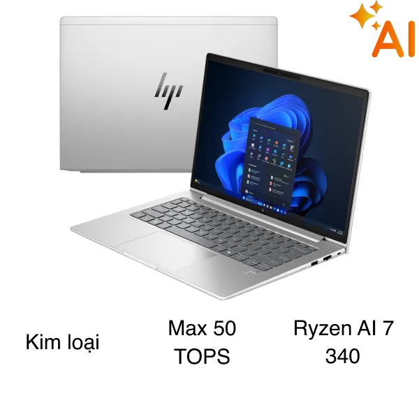 HP EliteBook 6 G1a 14 - C0CG2PT (R7 AI 350, 16GB, 512GB, WUXGA, Win11)