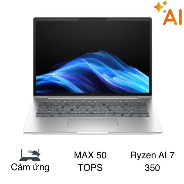 HP EliteBook 6 G1a 14 - C0CE2PT (R7 AI 350, 16GB, 512GB, WUXGA, Cảm ứng, Win11)