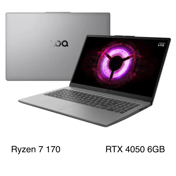 Lenovo Gaming LOQ 15ARP10E - 83S000DDVN (R7 170, 16GB, 512GB, RTX 4050 6GB, Full HD 144Hz, Win11)