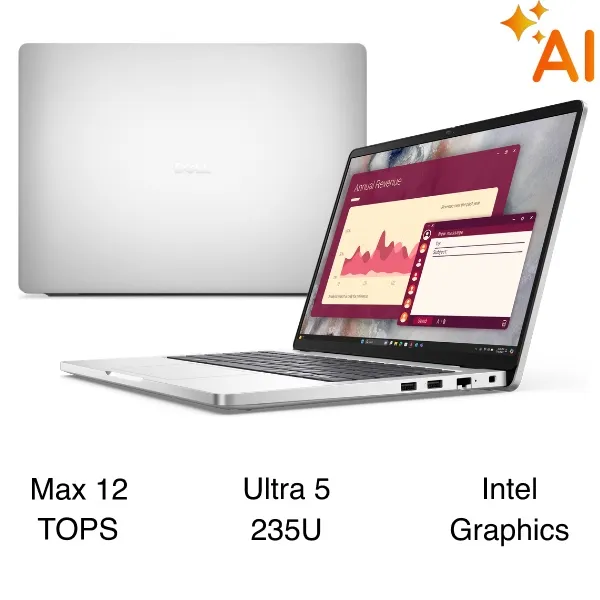 Dell Pro 14 PC14250 - PC14250-235U-16512WP-2Y (Ultra 5 235U, 16GB, 512GB, Full HD+, Win11Pro)