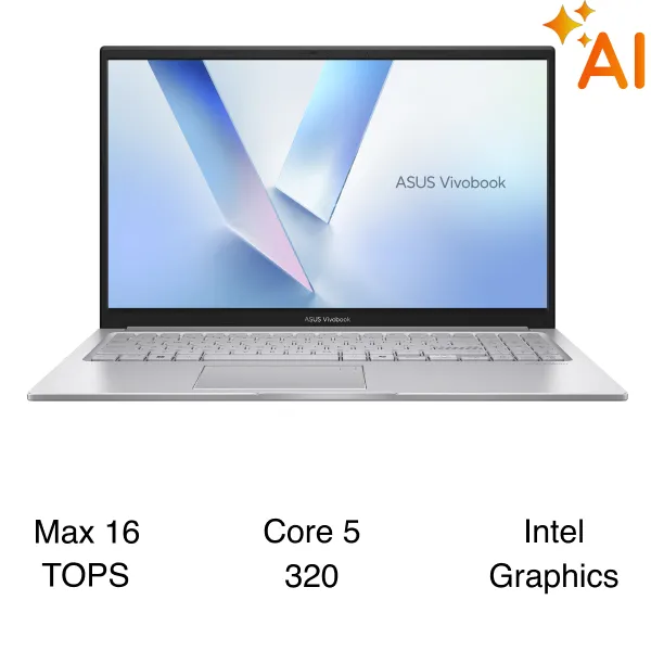 Asus Vivobook 15 X1504MA - BQ385W (Core 5 320, 16GB, 512GB, Full HD, Win11)