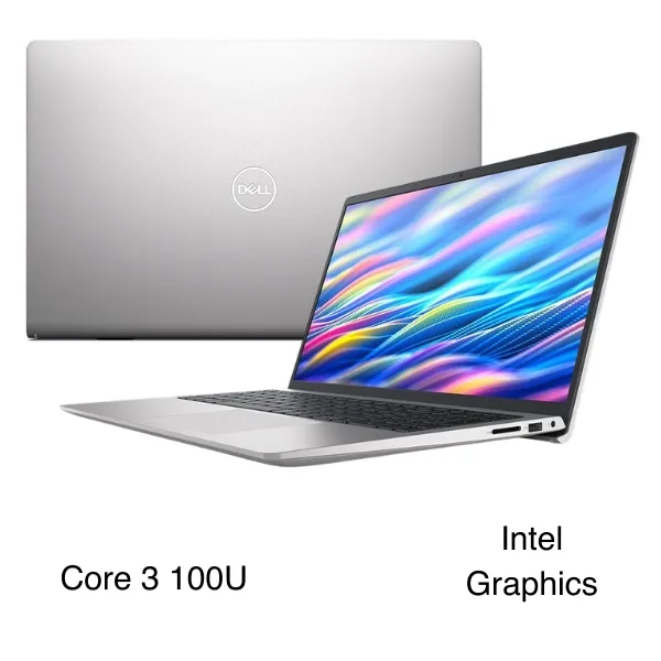 Dell 15 DC15250 - 71100520 (Core 3 100U, 8GB, 512GB, Full HD 120Hz, OfficeH24+365, Win11)