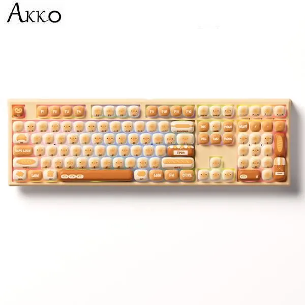 Bàn Phím Cơ Bluetooth Akko MonsGeek MG108B Bun Wonderland