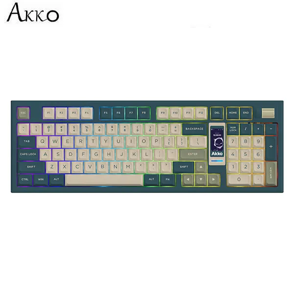 Bàn Phím Cơ Bluetooth Akko 5098B Santorini V3 Piano Pro