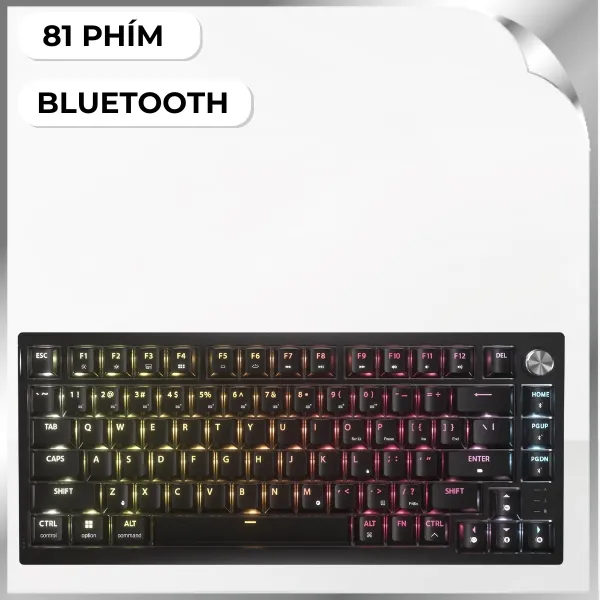 Bàn Phím Cơ Bluetooth Gaming Corsair K65 PLUS Tactile/CH-91D441F-NA