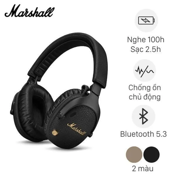 Tai nghe Chụp Tai Marshall Monitor III A.N.C.