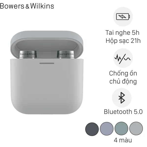 Tai nghe Bluetooth True Wireless Bowers & Wilkins Pi5 S2