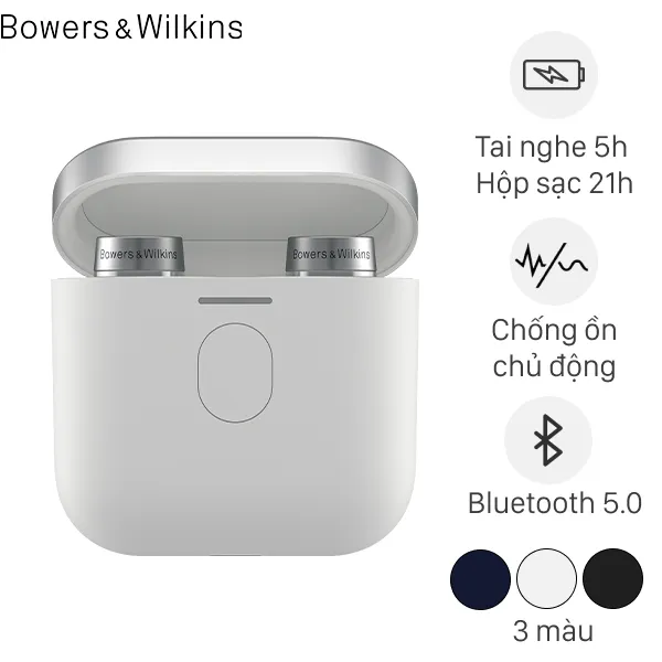 Tai nghe Bluetooth True Wireless Bowers & Wilkins Pi7 S2