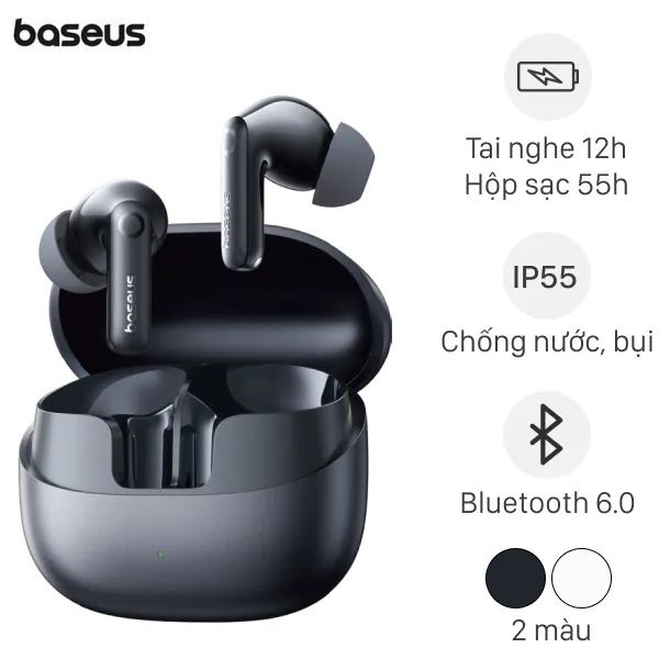 Tai nghe Bluetooth True Wireless Baseus Bass BP1 Pro PM132
