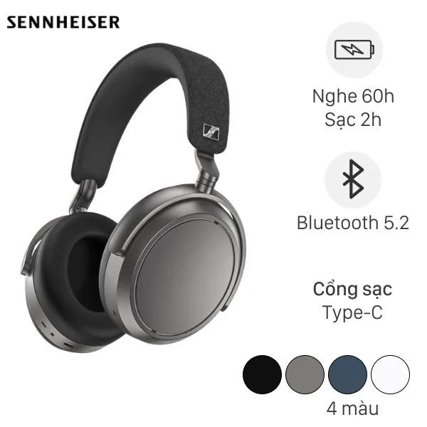 Tai nghe Bluetooth Chụp Tai Sennheiser Momentum 4 M4AEBT