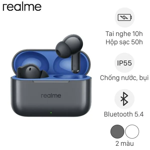 Tai nghe Bluetooth True Wireless Realme Buds T200