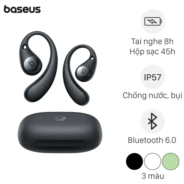 Tai nghe Bluetooth Open-Ear TWS Baseus Eli Sport 2