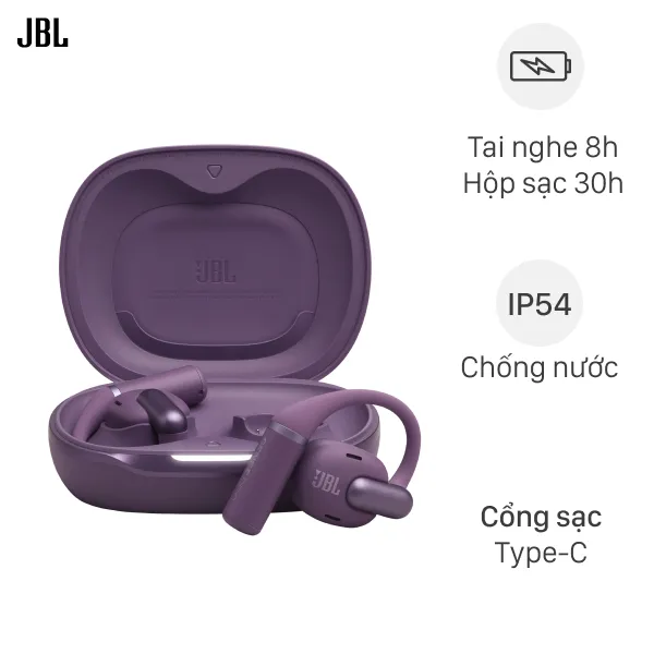 Tai nghe Bluetooth Open-Ear OWS JBL Sense Pro