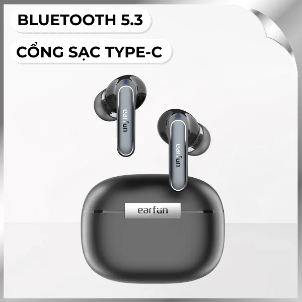 Tai nghe Bluetooth True Wireless Earfun Air 2 - Đen